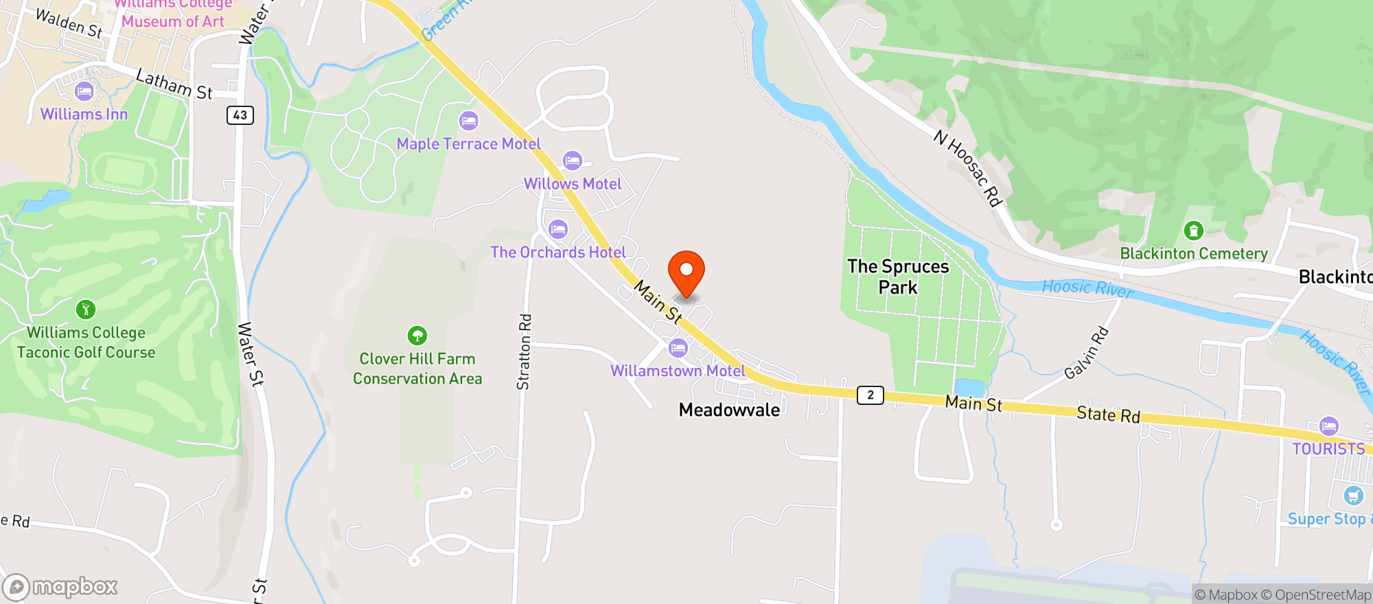 Map showing Wild Oats Market -William