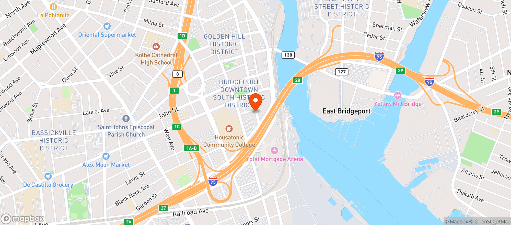 Map showing Ralph & Richies