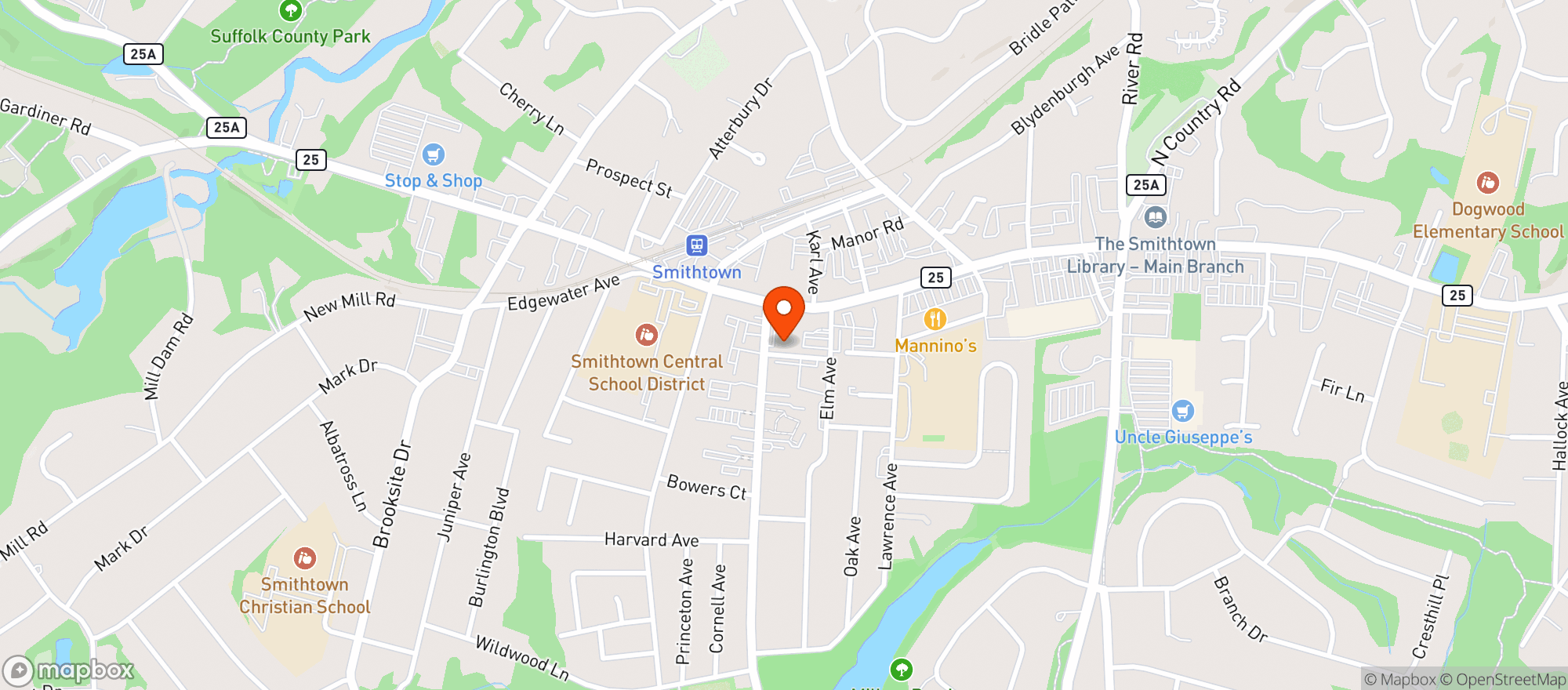 Map showing Cvs Pharmacy