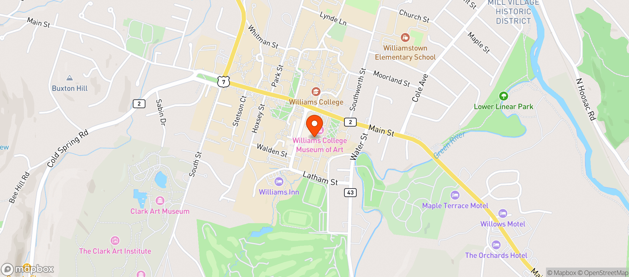 Map showing Images Cinema
