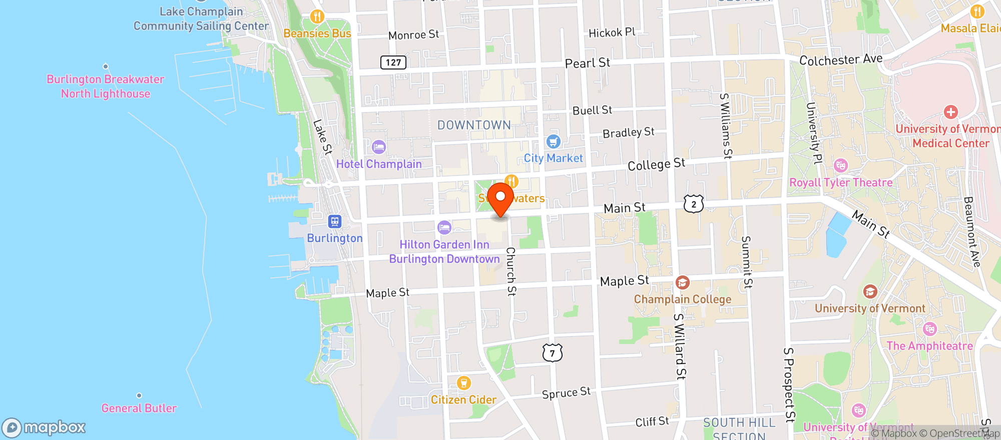 Map showing Ruben James