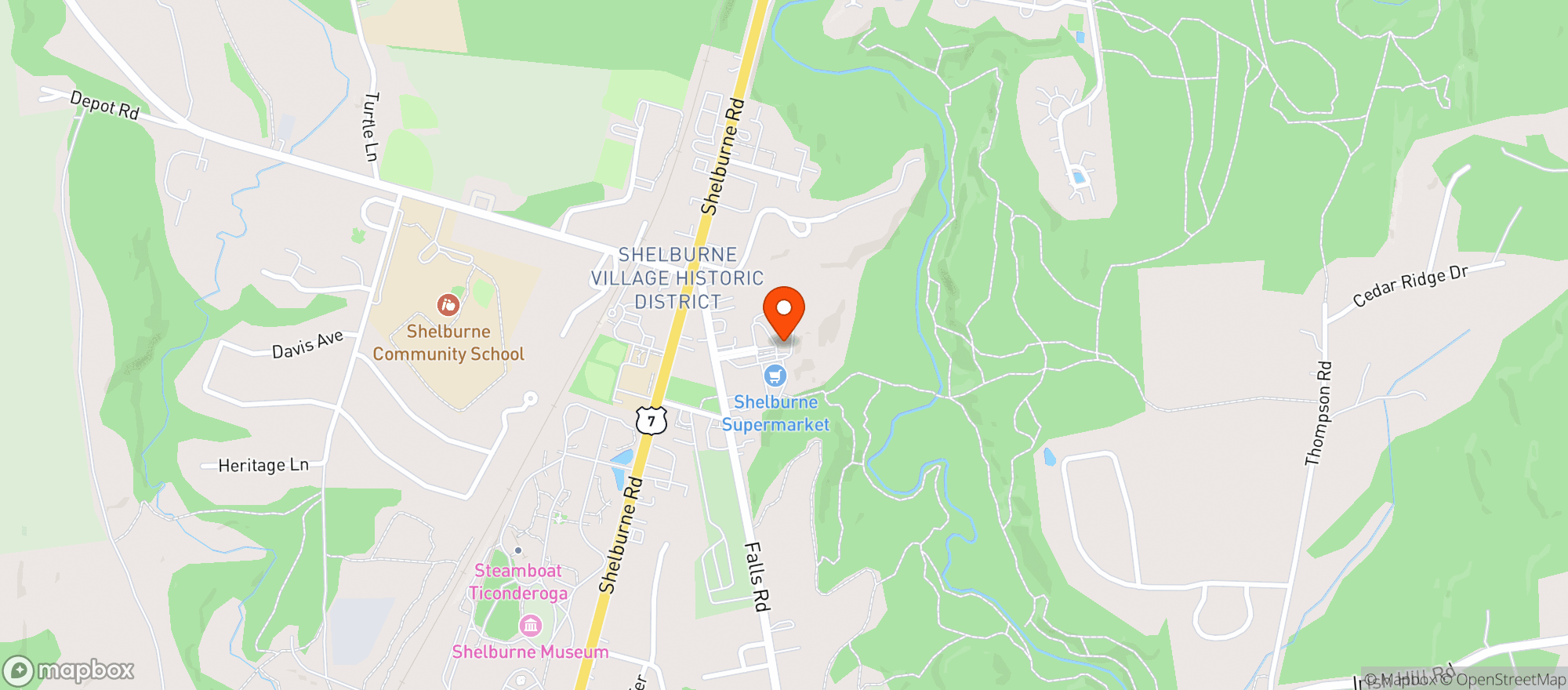 Map showing Walgreens #18325