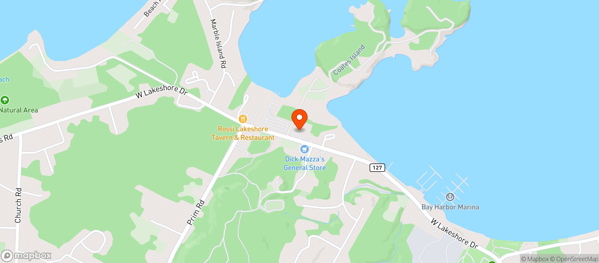 Map showing Pioneer