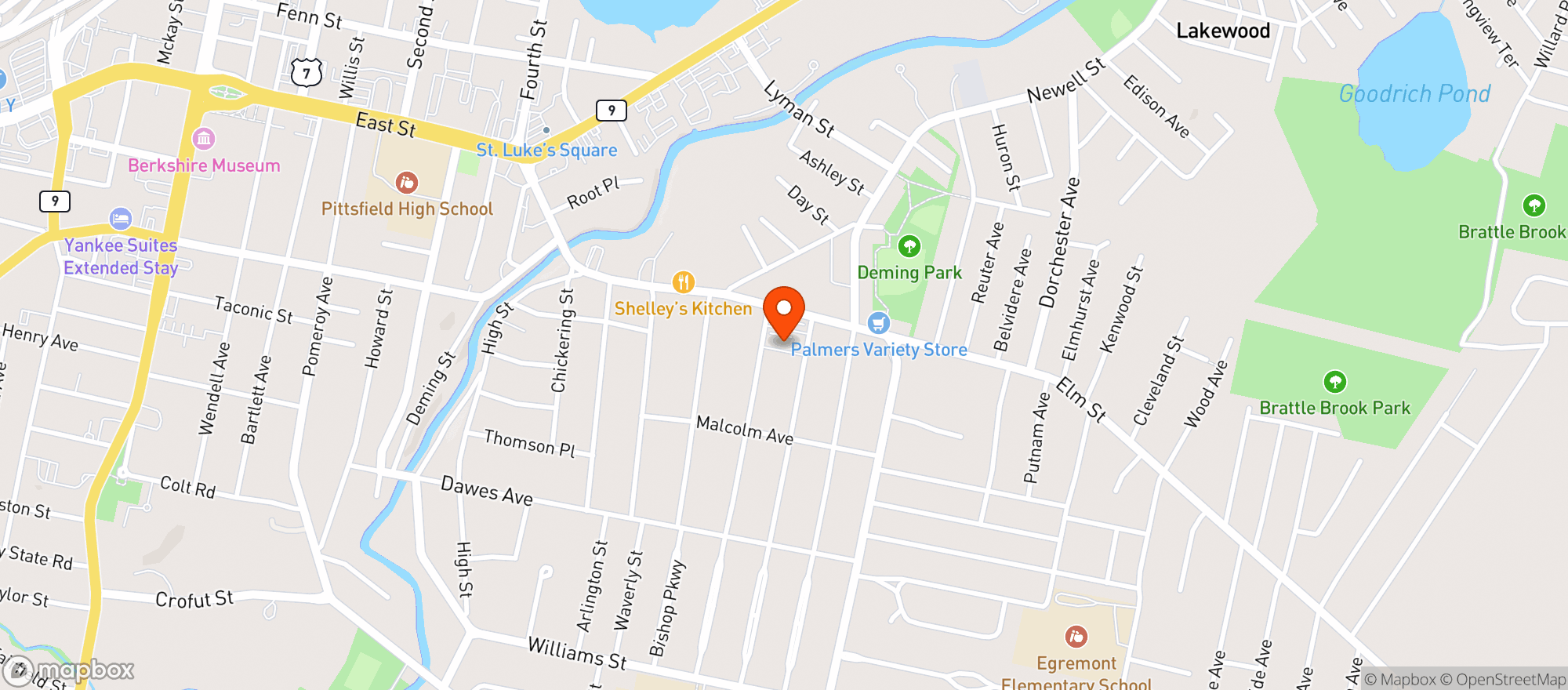Map showing Your CBD Store