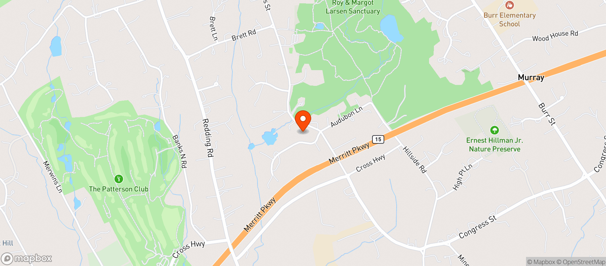 Map showing Rose Buatti Studio