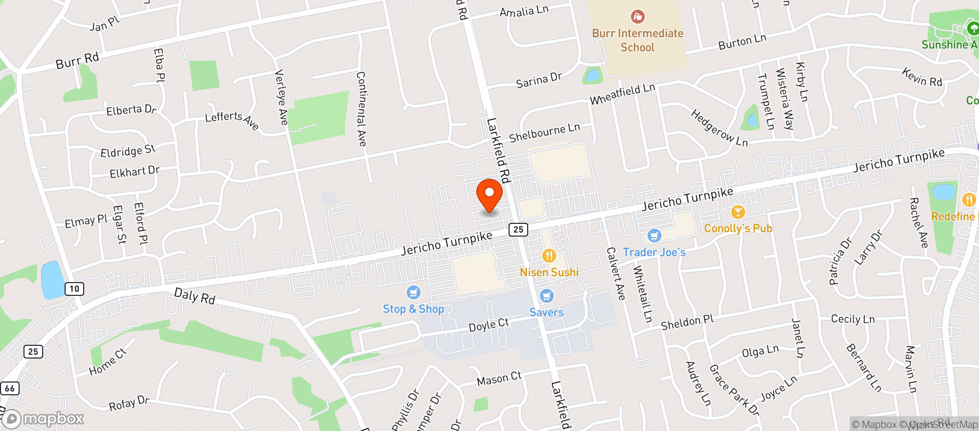 Map showing Vitamin Shoppe - Commack