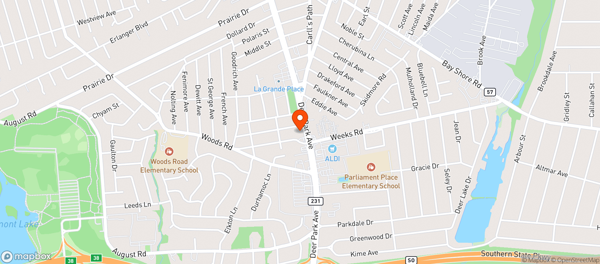 Map showing Cvs Pharmacy #4452