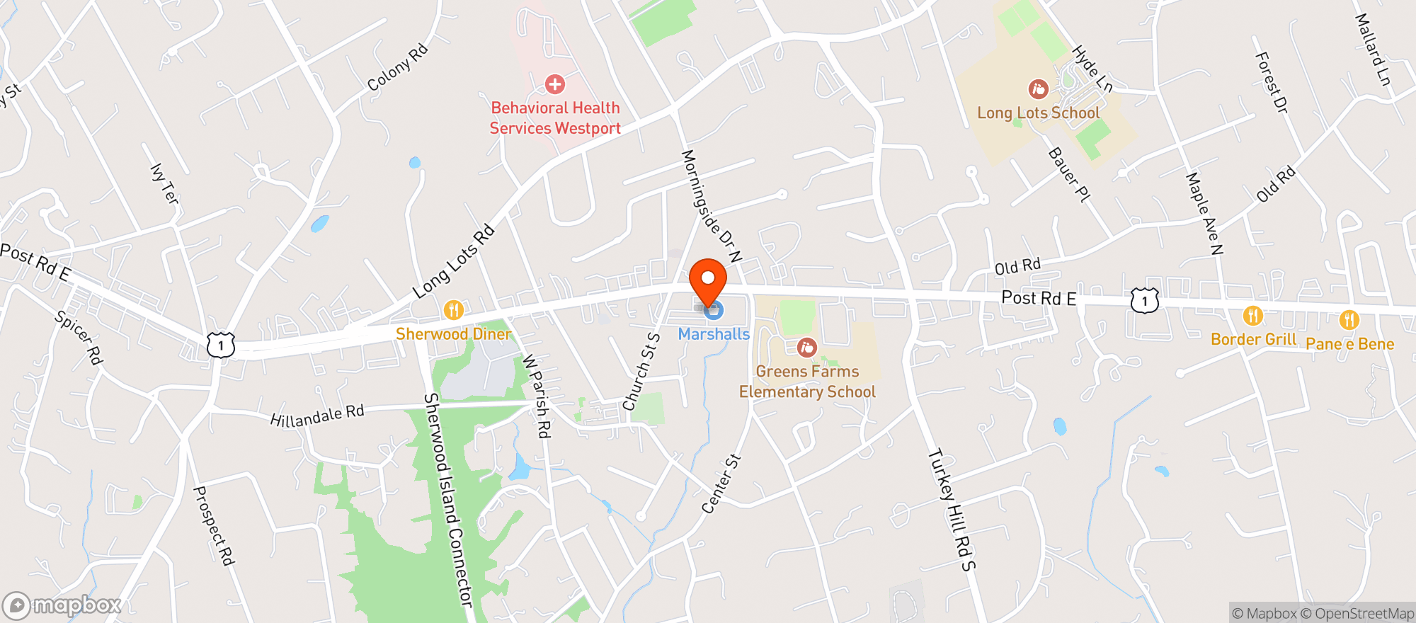 Map showing Big Y Supermarket #142