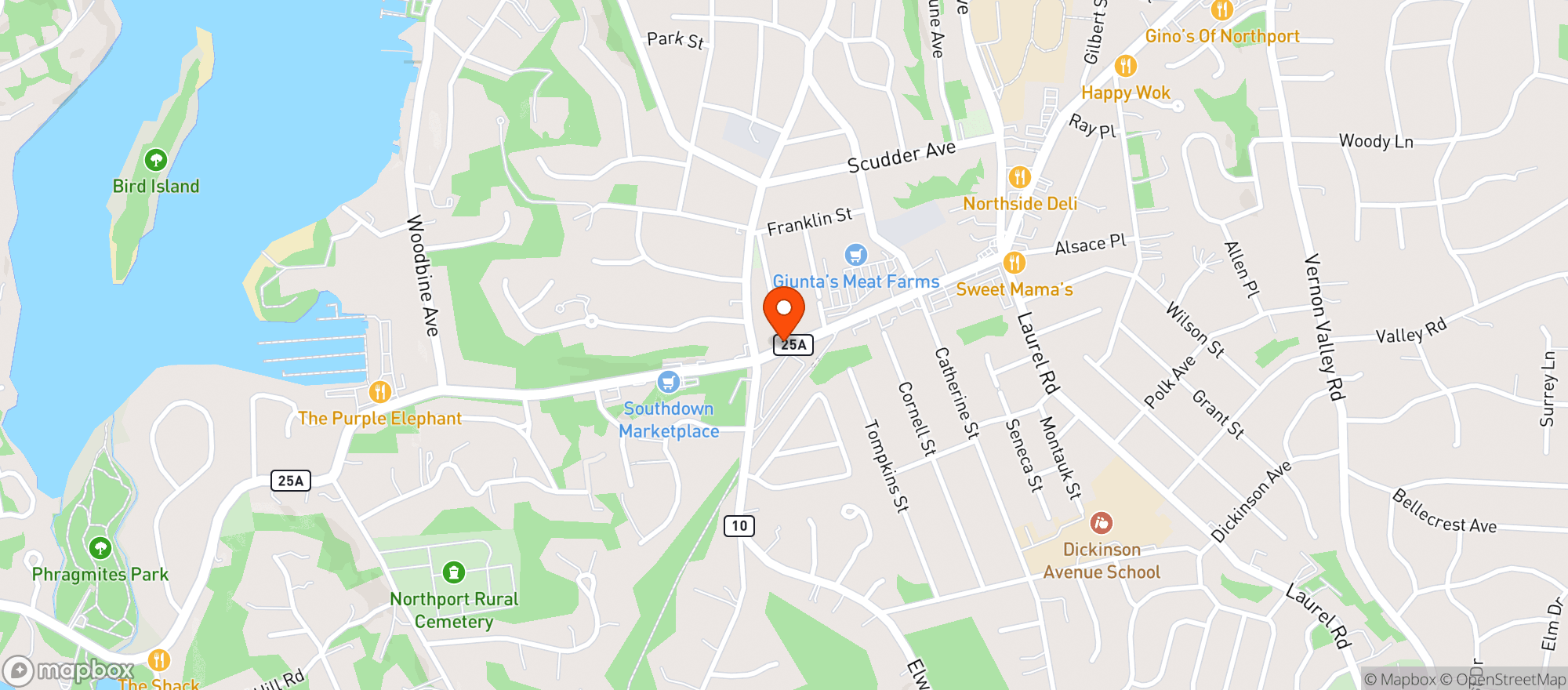 Map showing Country Beer And Beverage Barn