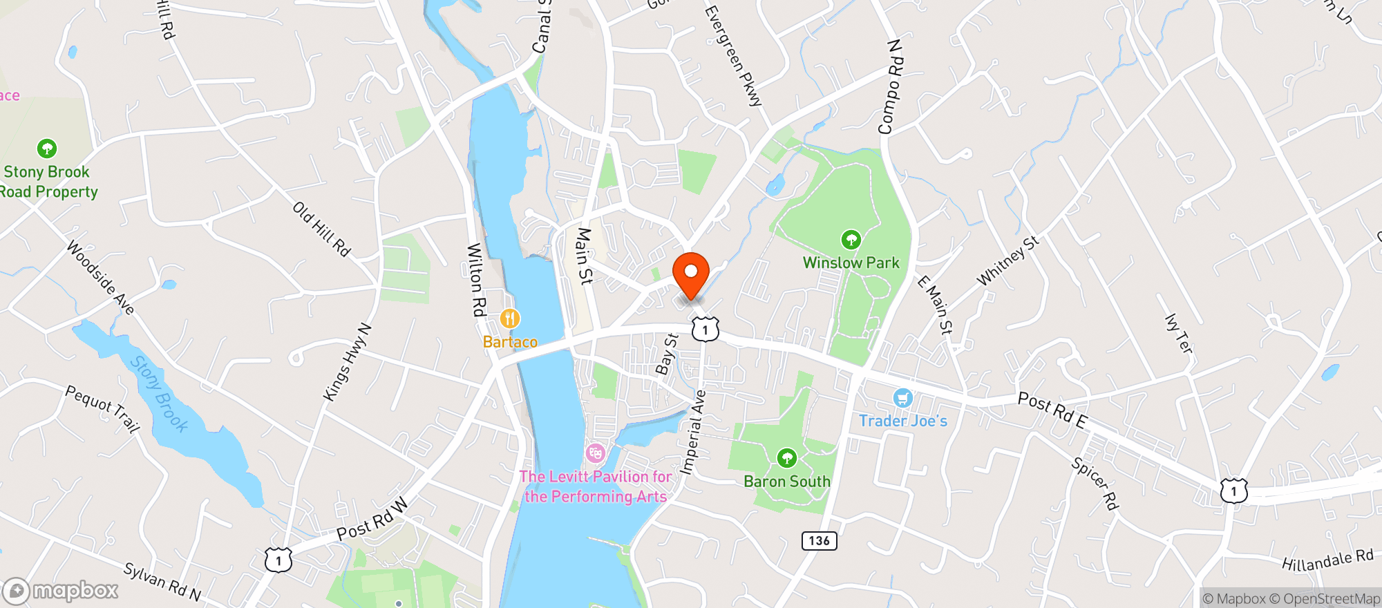 Map showing Casa Me