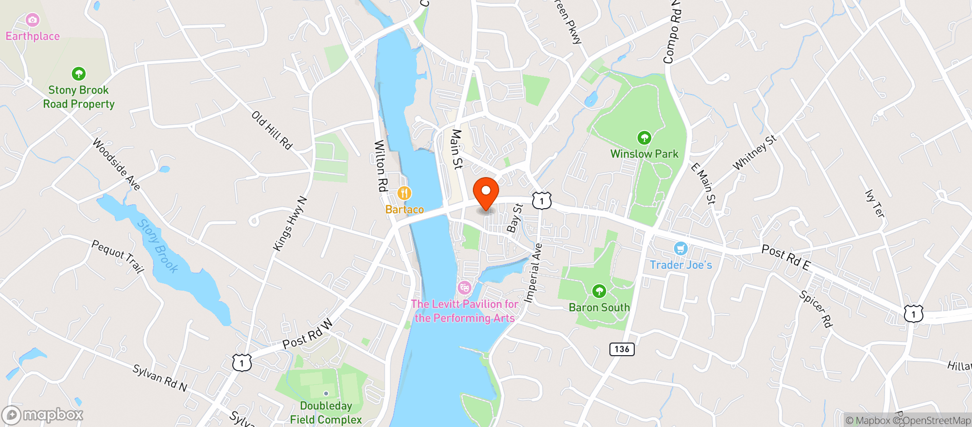 Map showing Walrus Alley