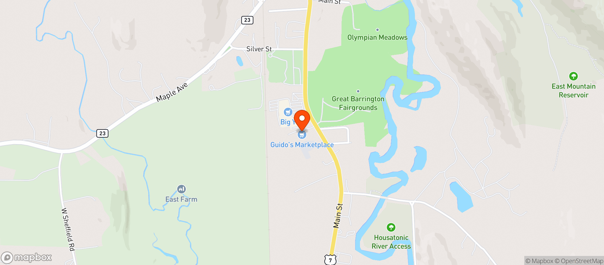 Map showing Guido's