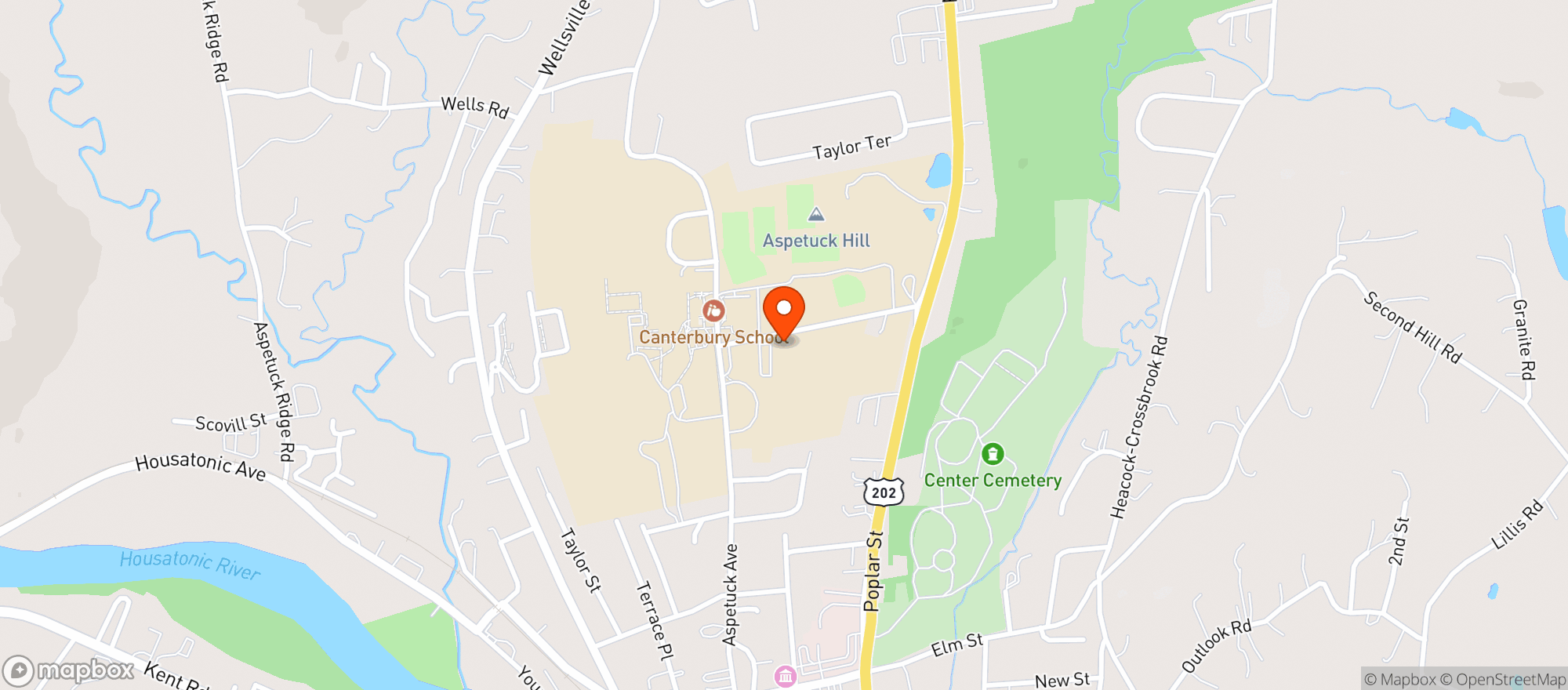 Map showing Northville Liquors