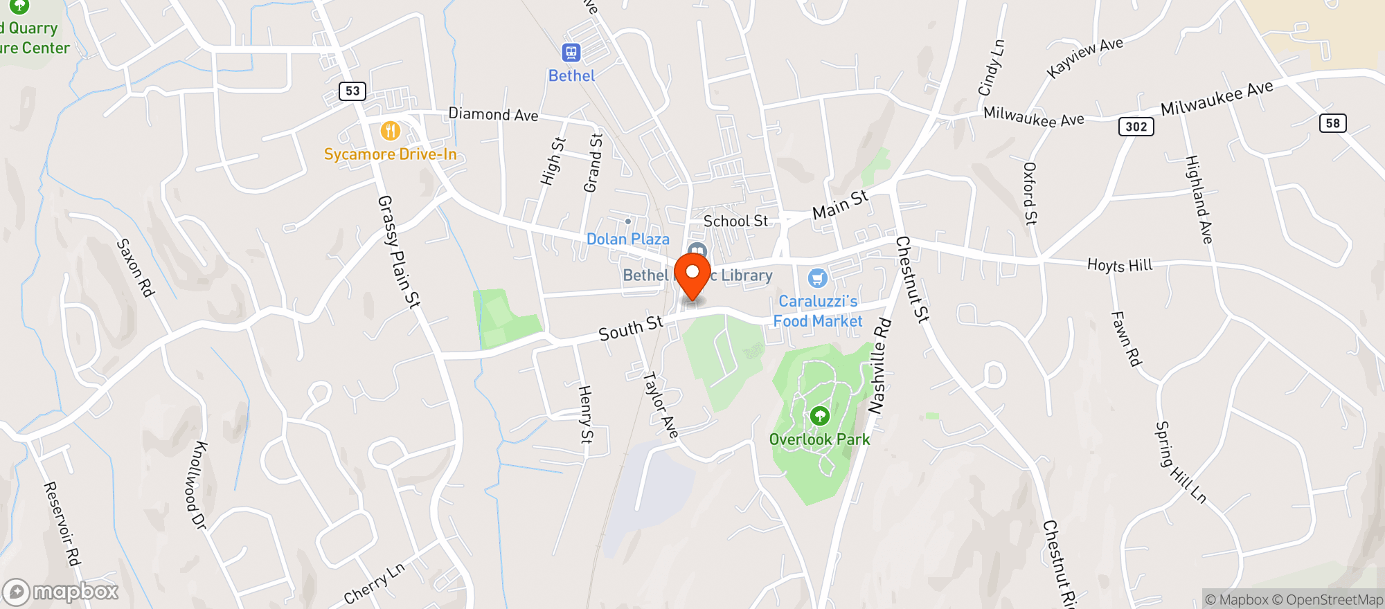 Map showing Soulber Kitchen & Market