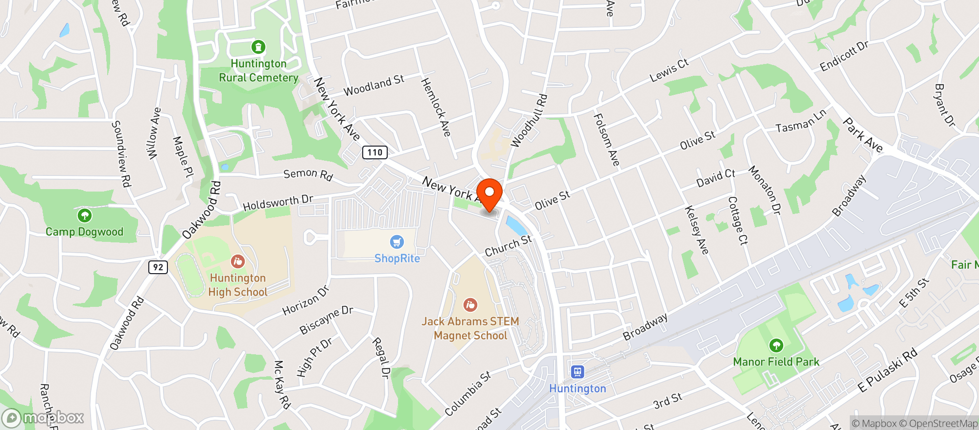 Map showing SIX 12