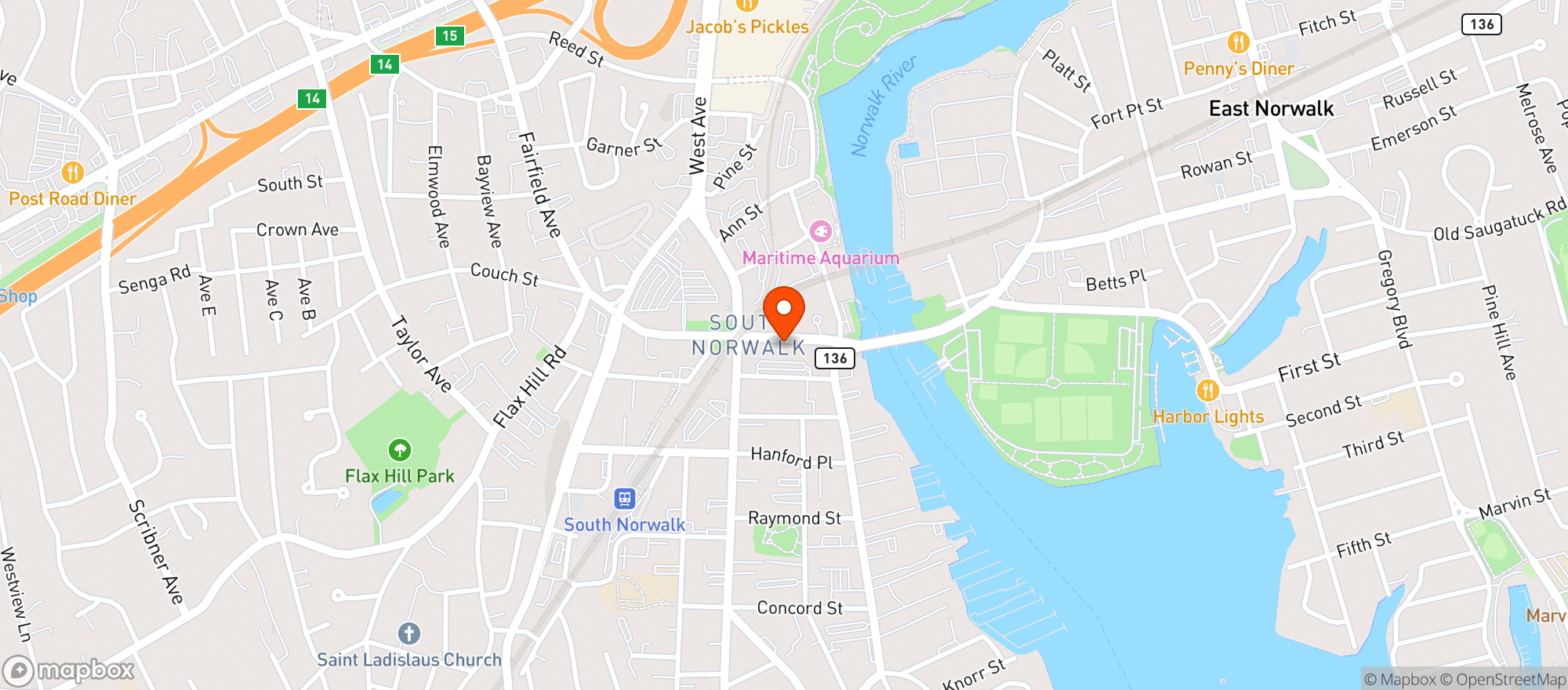 Map showing Lava Sono