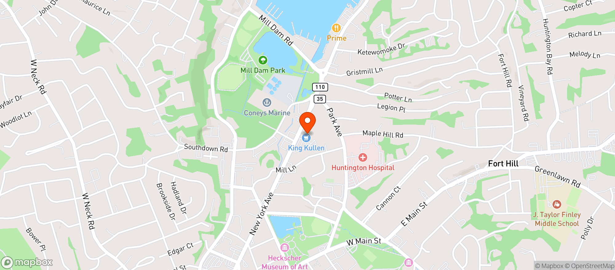Map showing King Kullen #40