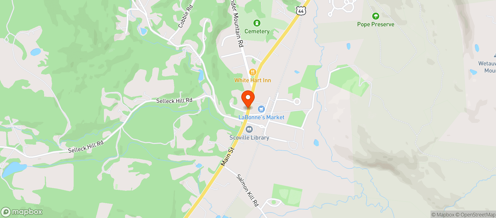 Map showing Neo Restaurant & Bar
