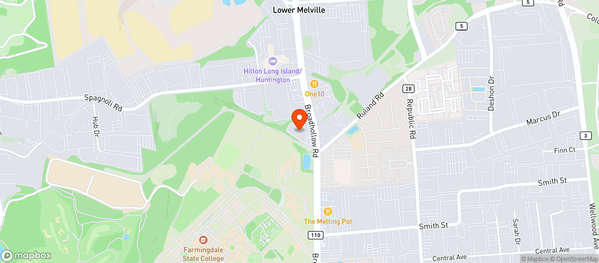 Map showing Gnc