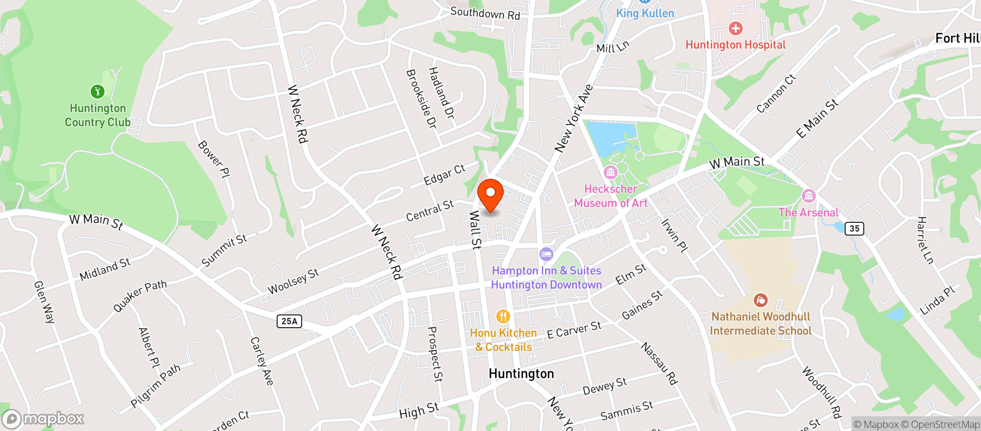 Map showing Stop & Shop - 2583 - Huntington