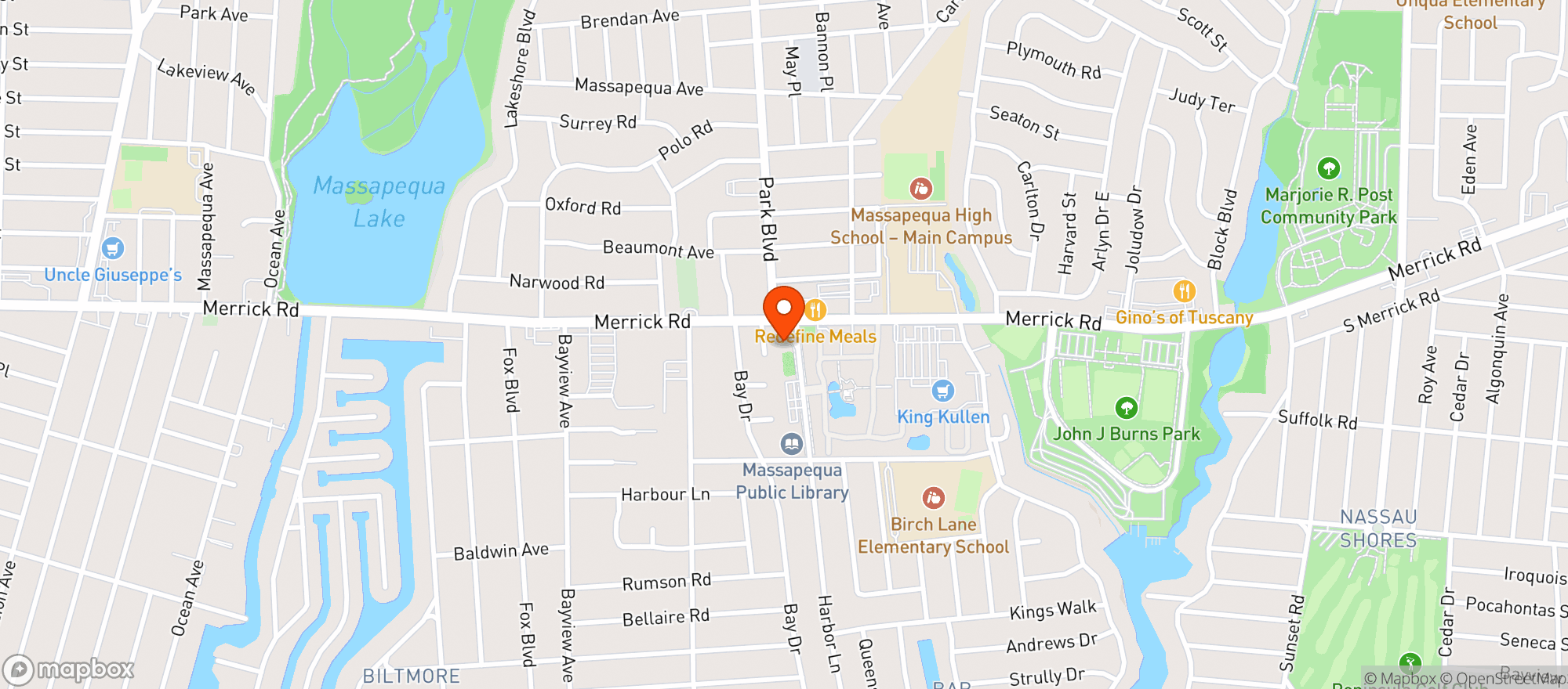Map showing PEQUA BEVERAGE