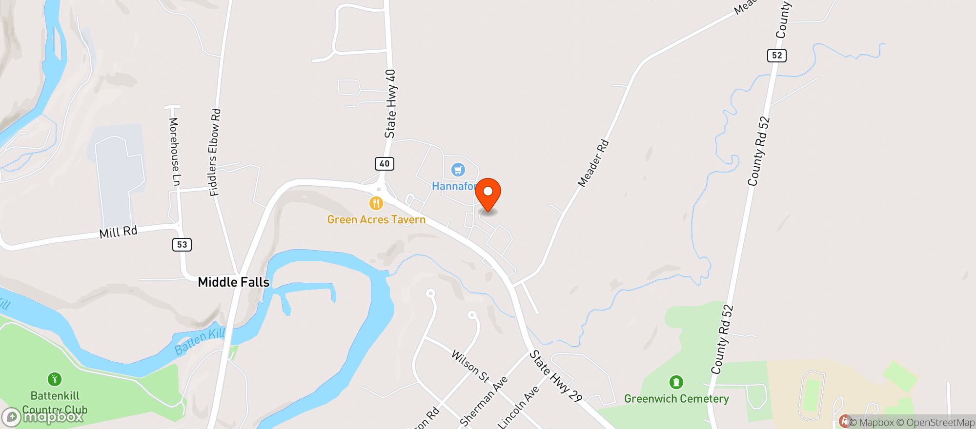 Map showing CVS PHARMACY #5348