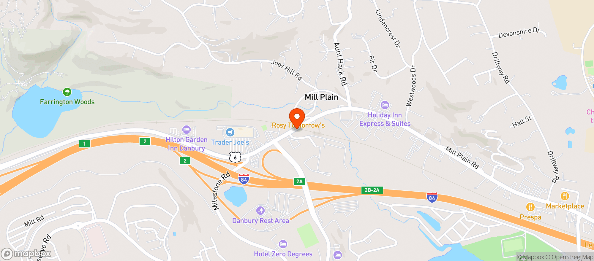 Map showing Budr Cannabis (Mill Plain)