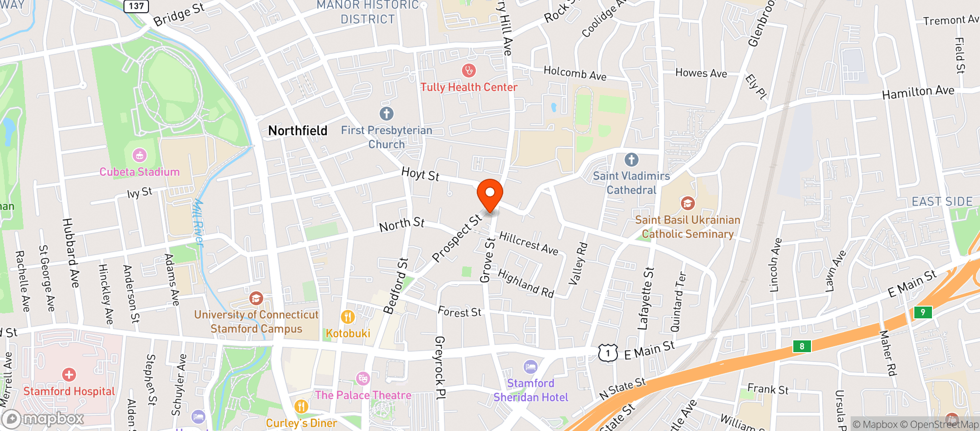 Map showing For Your Convenience