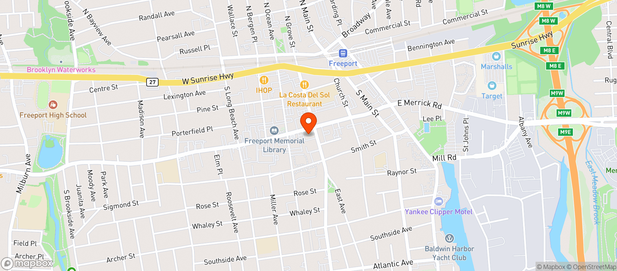 Map showing Gala Foods
