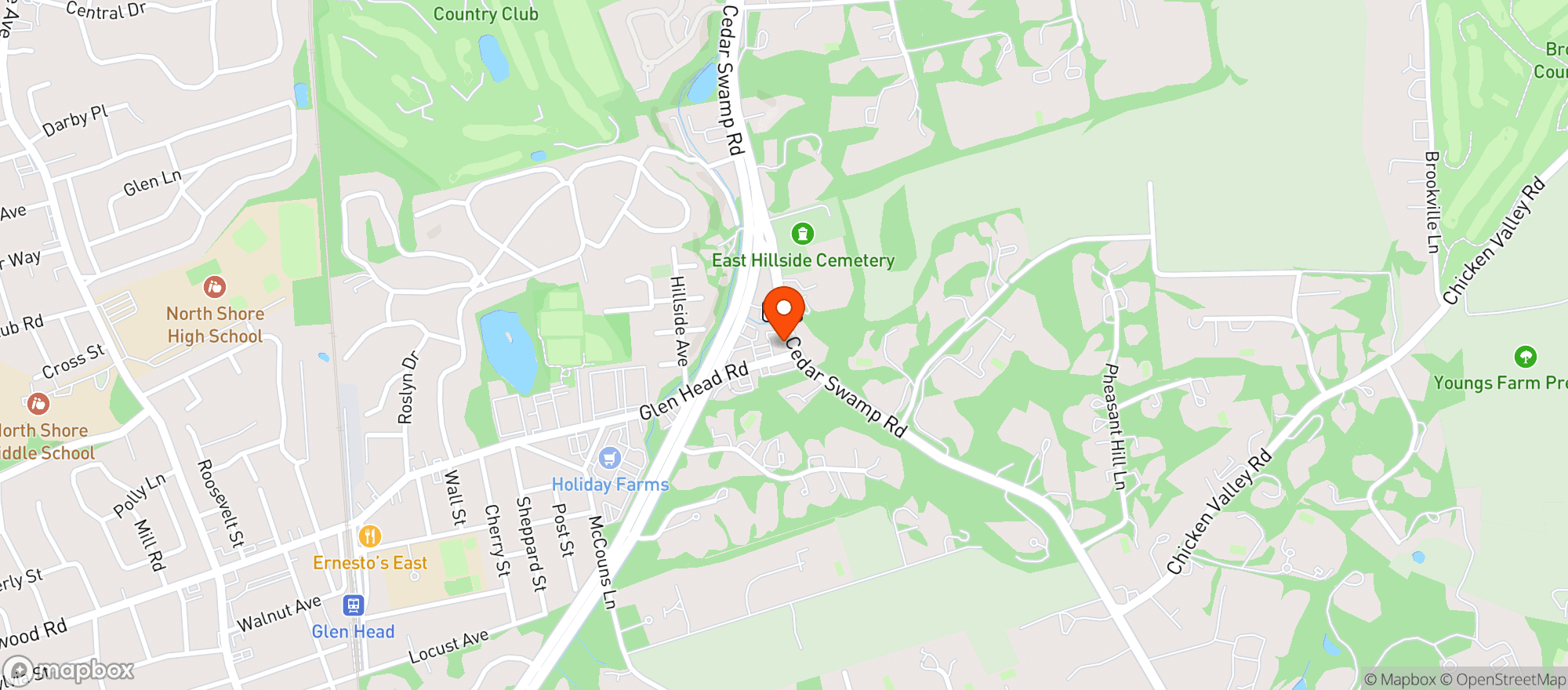 Map showing BottleBuys
