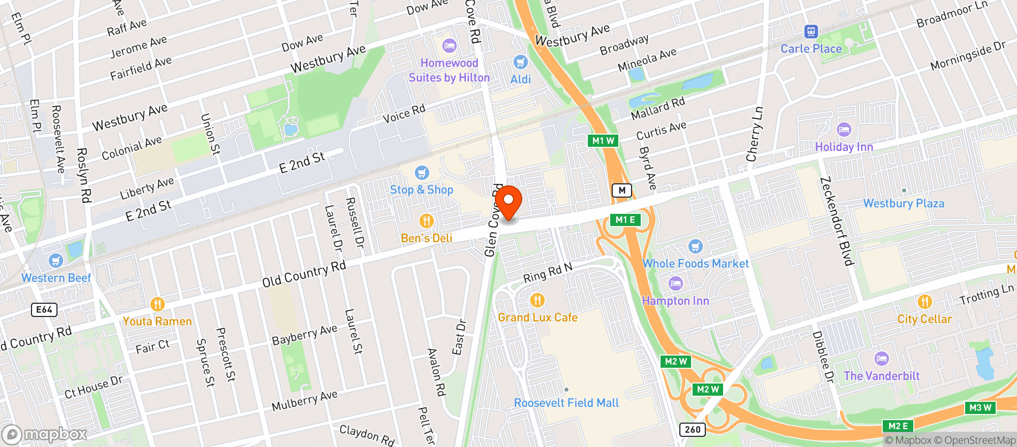 Map showing Stop & Shop - 0541 - Carle Place