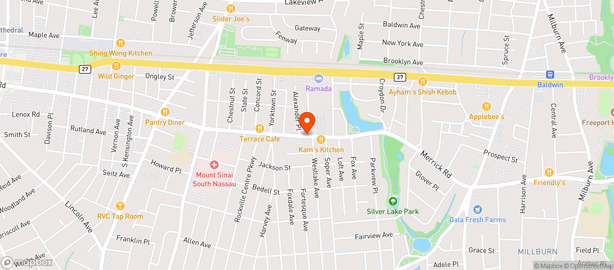 Map showing Beer Heaven