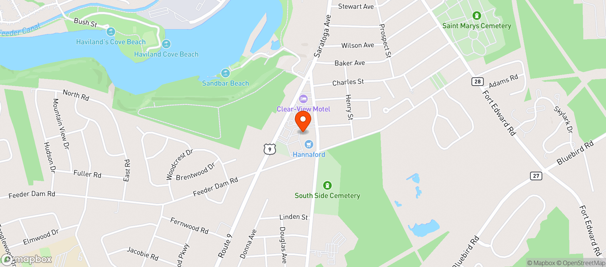 Map showing Tim's Discount Liquor
