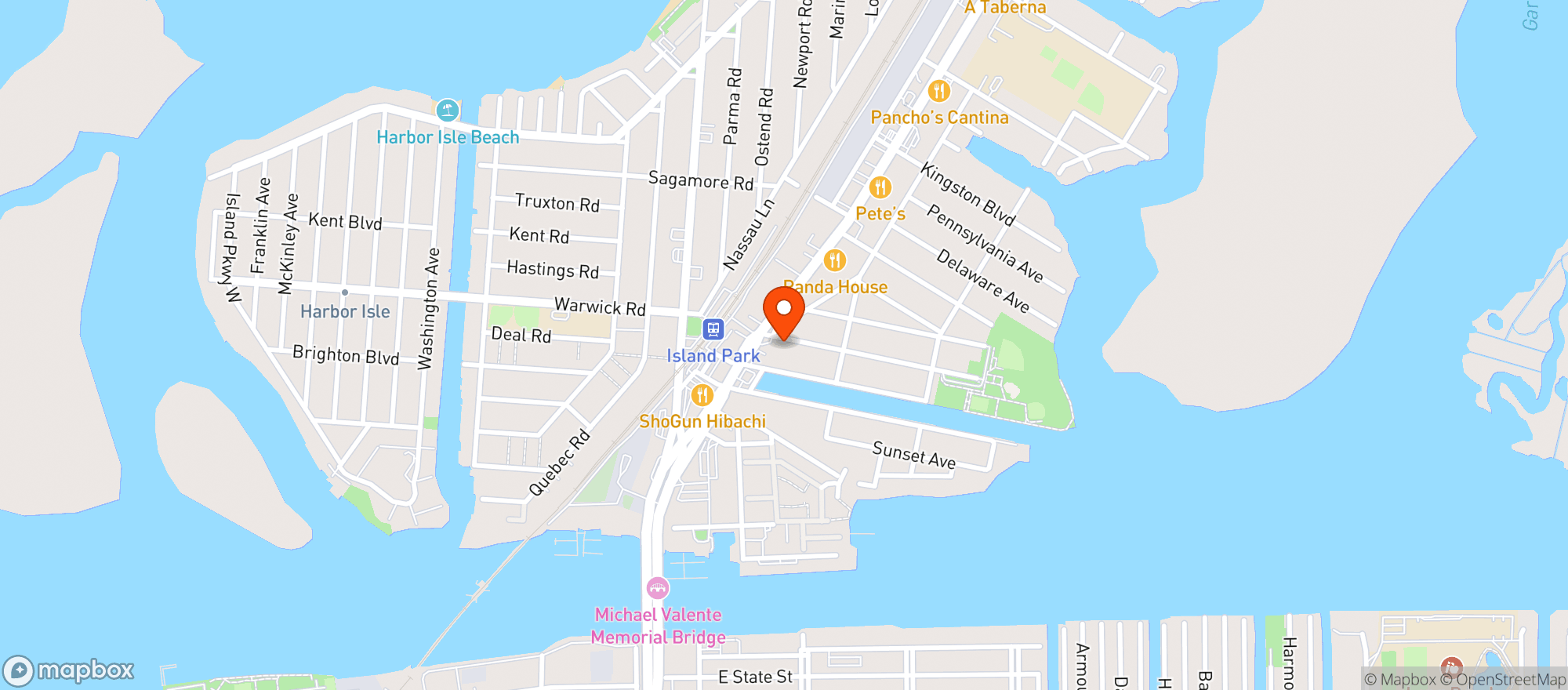 Map showing Smoke Shop