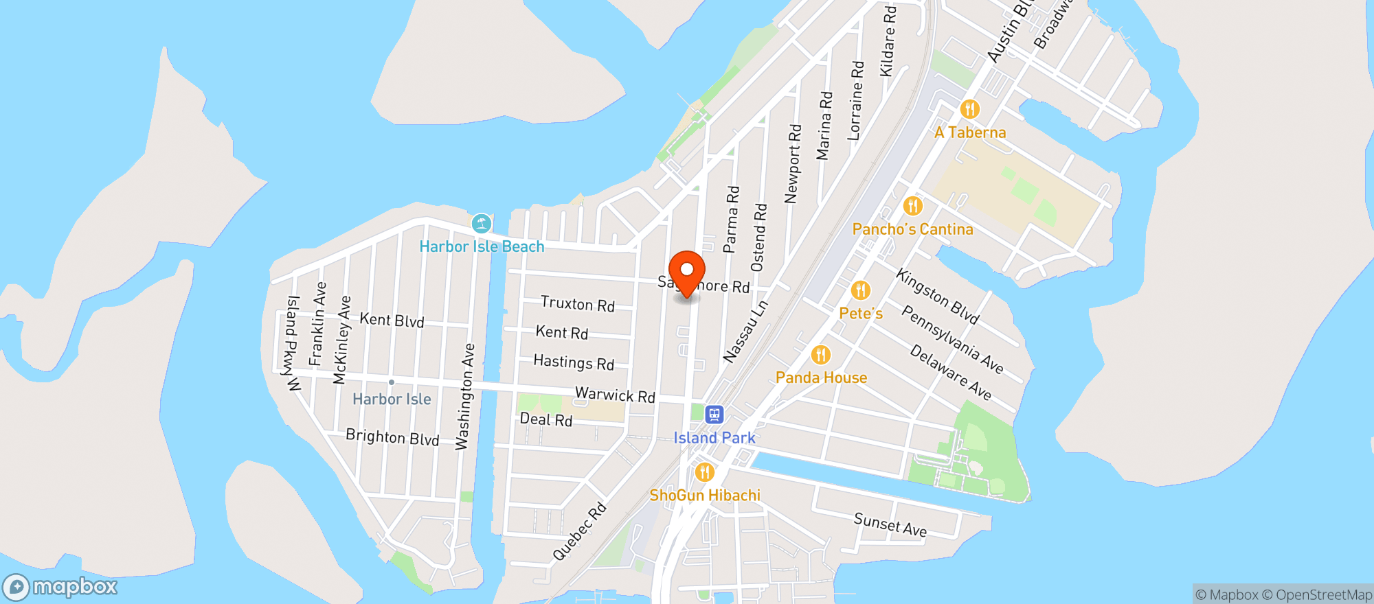 Map showing Pop's Wine & Liquors