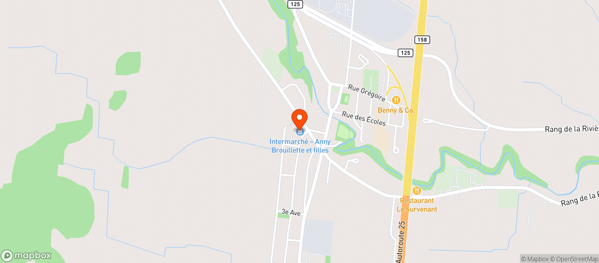Map showing Marche 7 Jours #3443