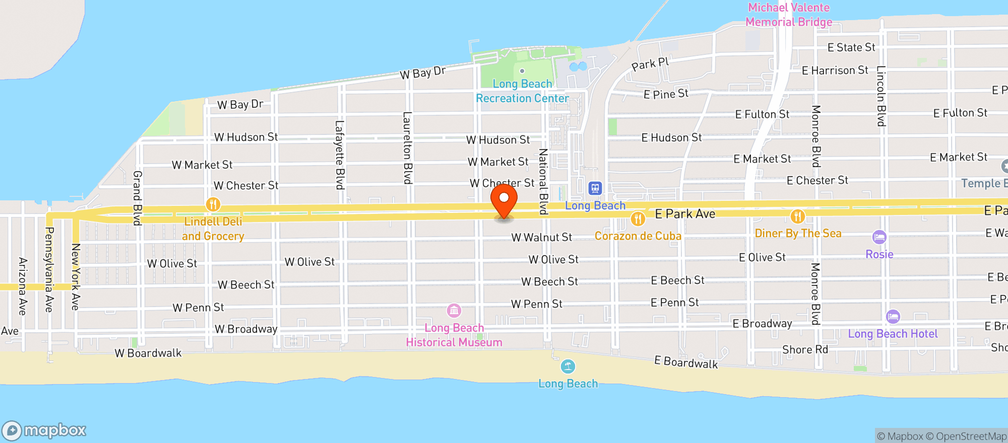 Map showing Brixx & Barley