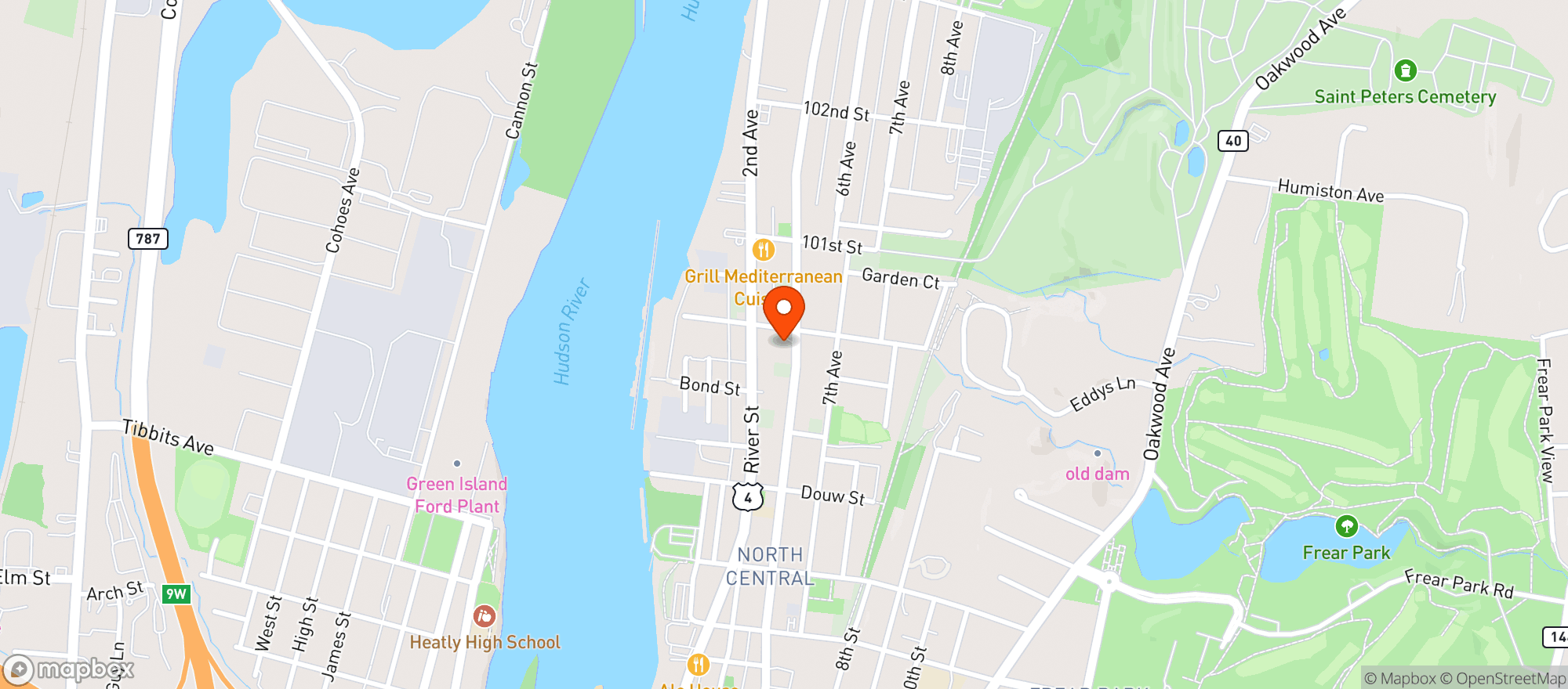 Map showing Perfect Mart