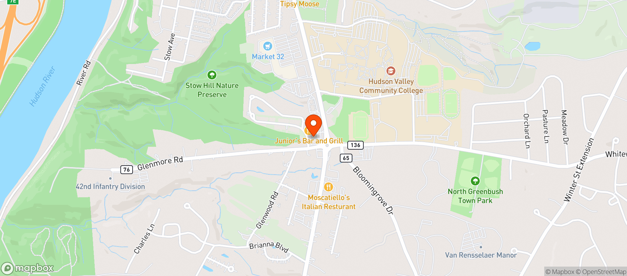 Map showing Save More Wines & Liquors