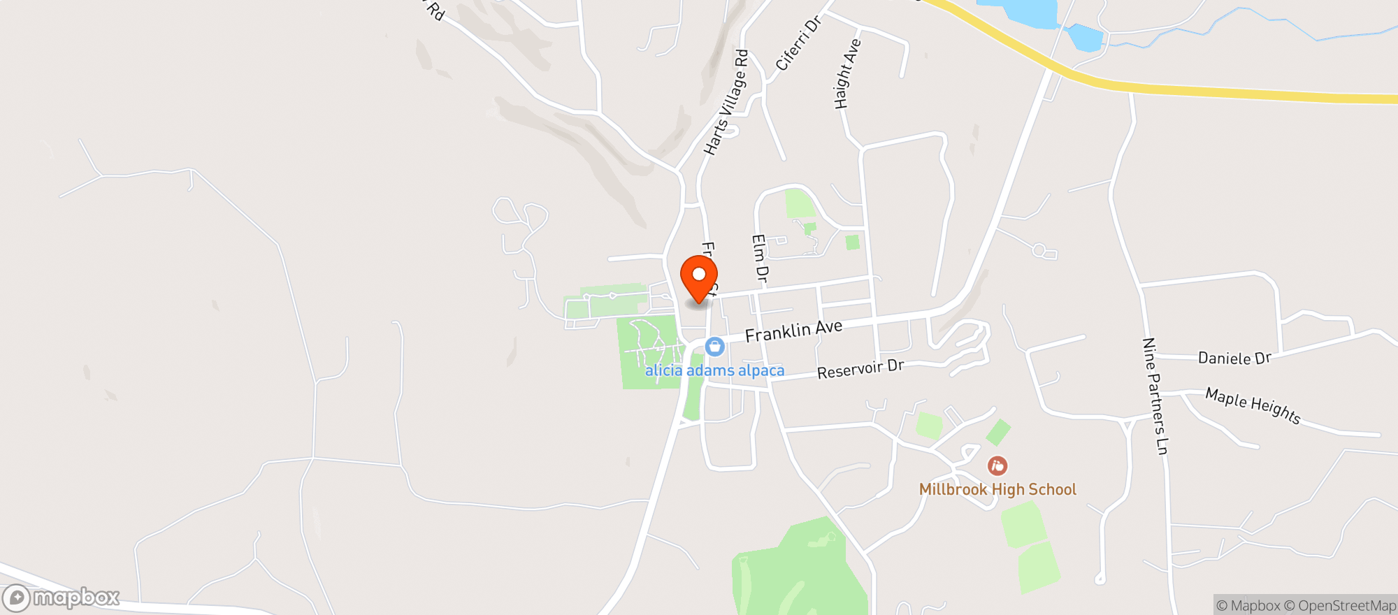 Map showing Village Wine&Spirits Mb