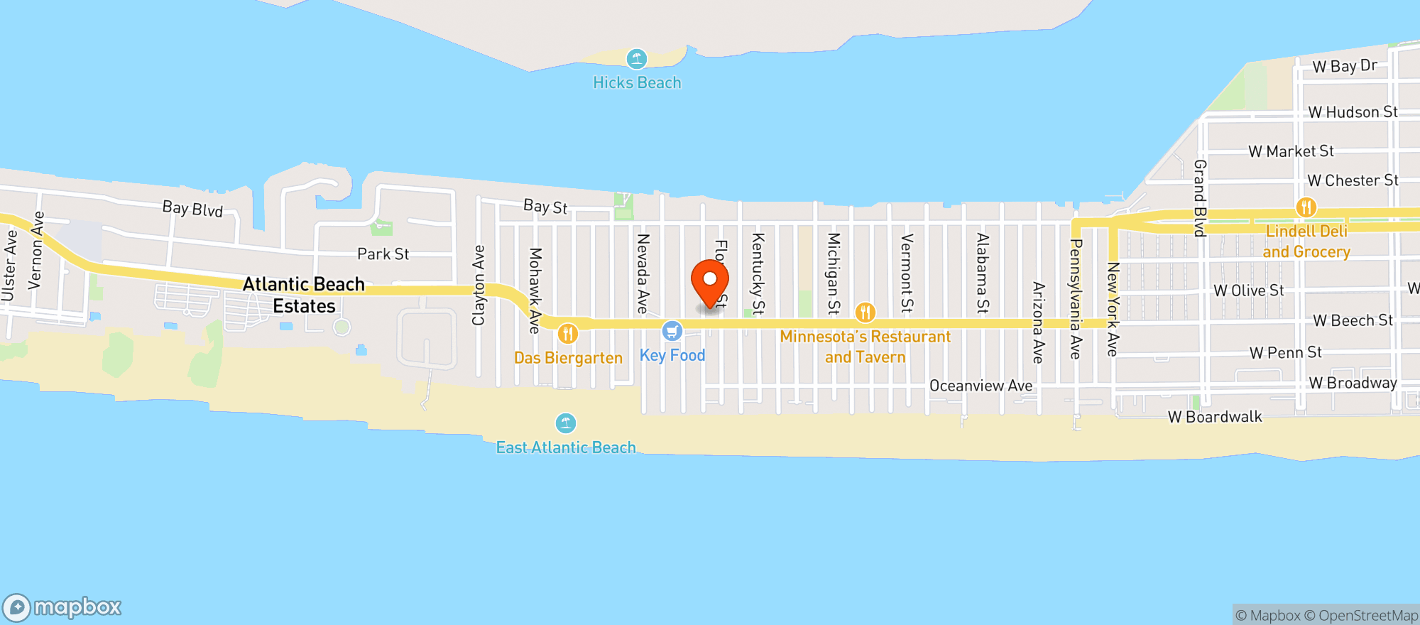 Map showing WESTBEECH BEV