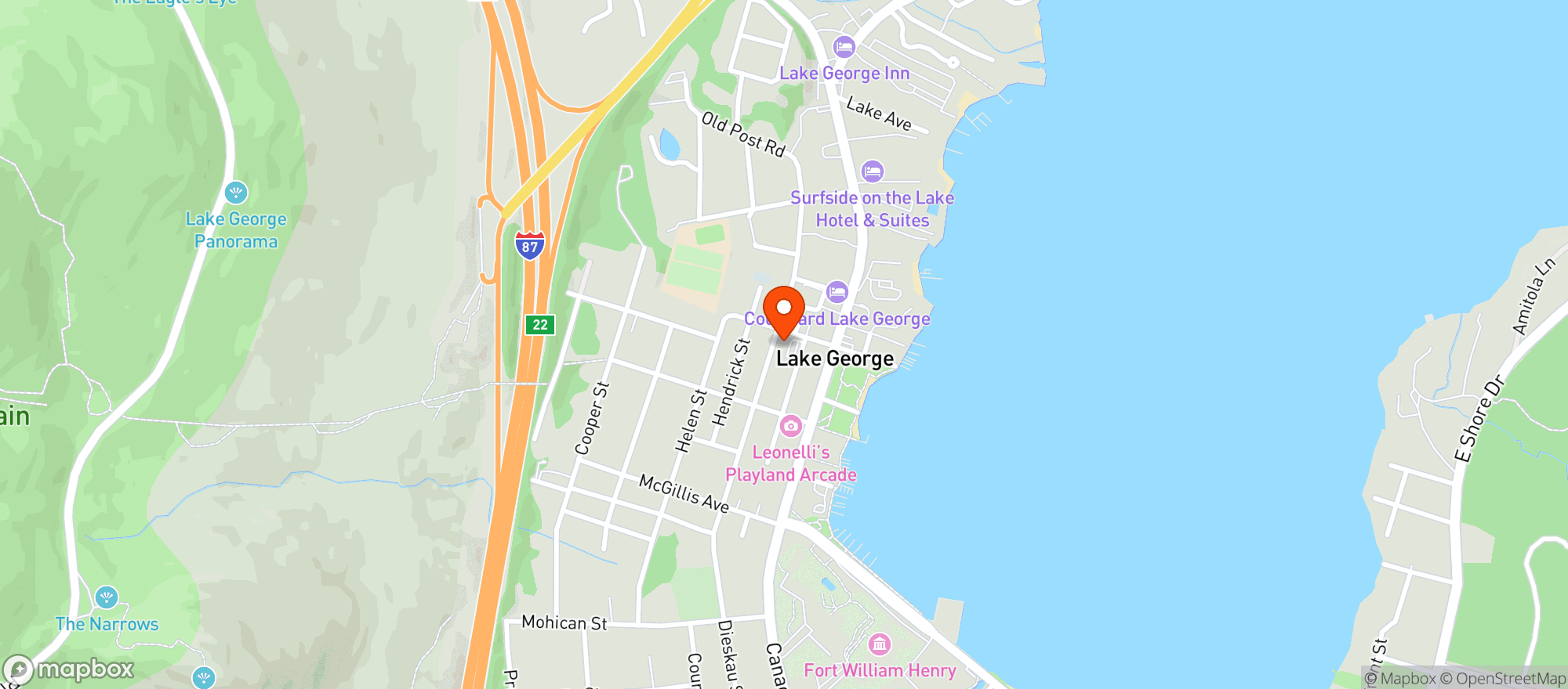 Map showing PRICE CHOPPER