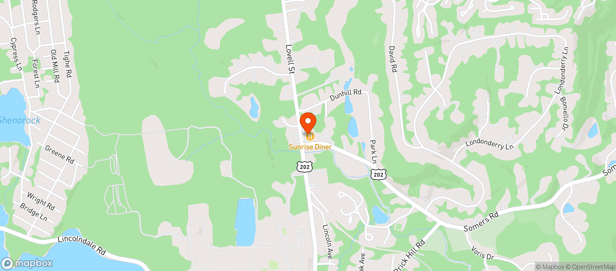 Map showing St Joseph Quick Stop
