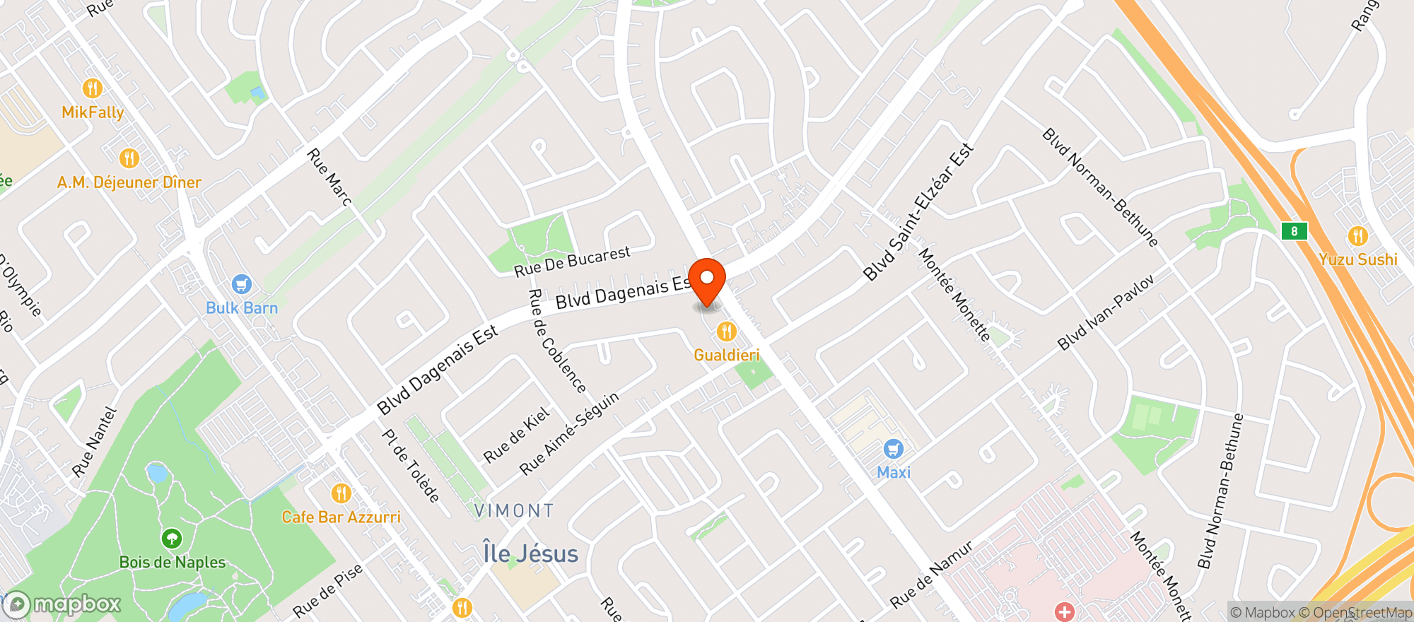 Map showing Depan Esc  Couche Ct0107