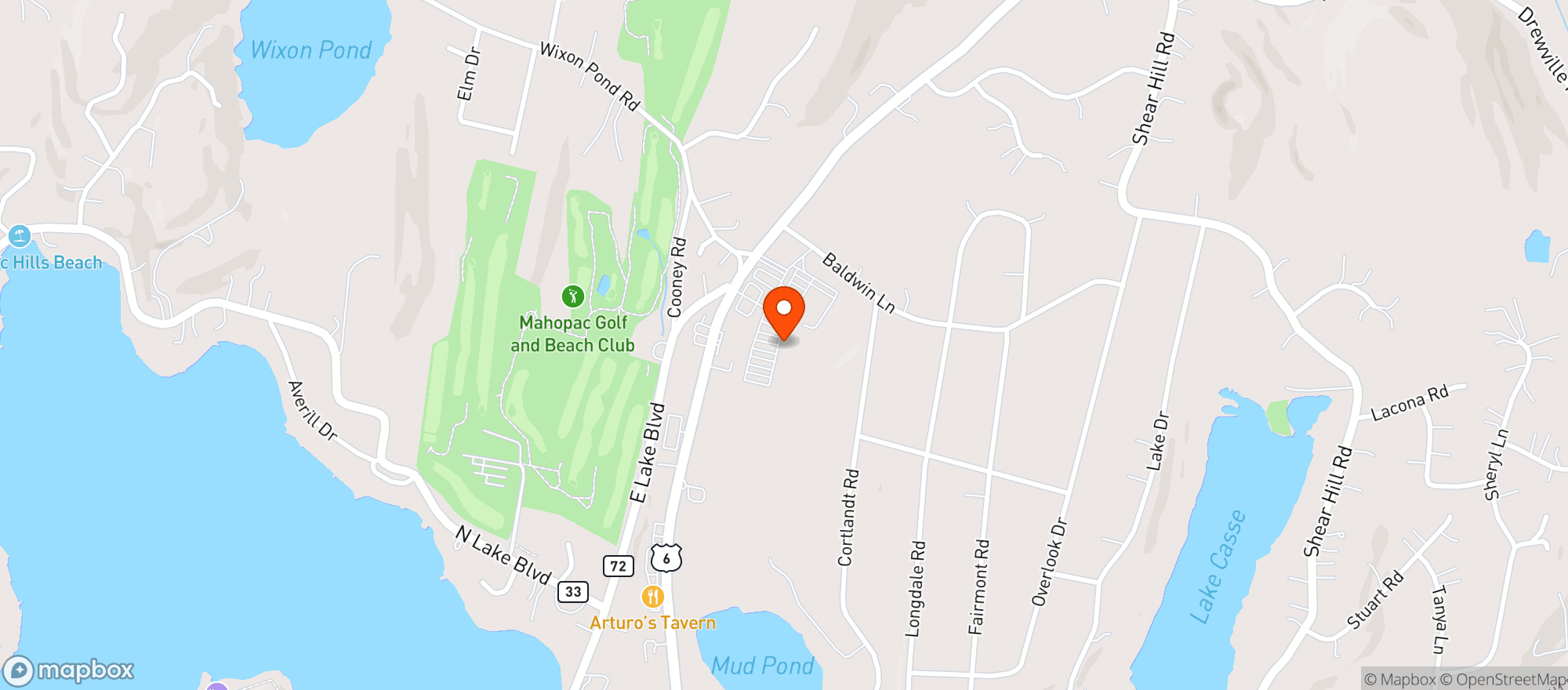 Map showing Stop & Shop - 2515 - Mahopac