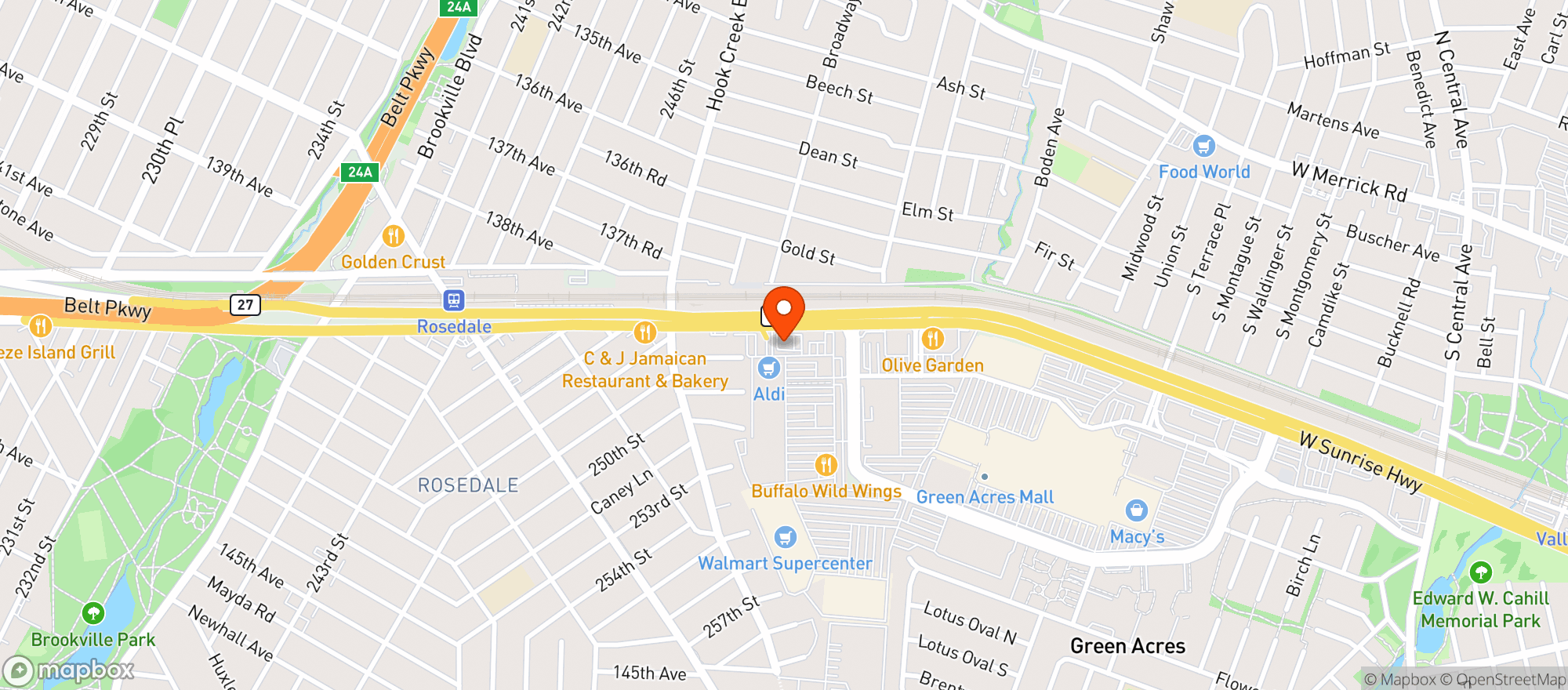 Map showing Gnc