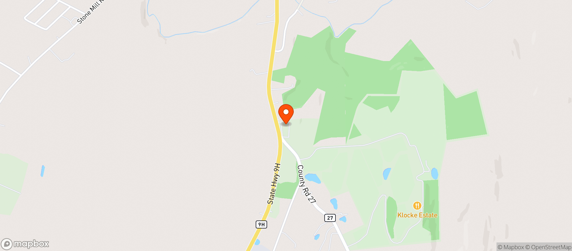 Map showing MX Morningstar Farm