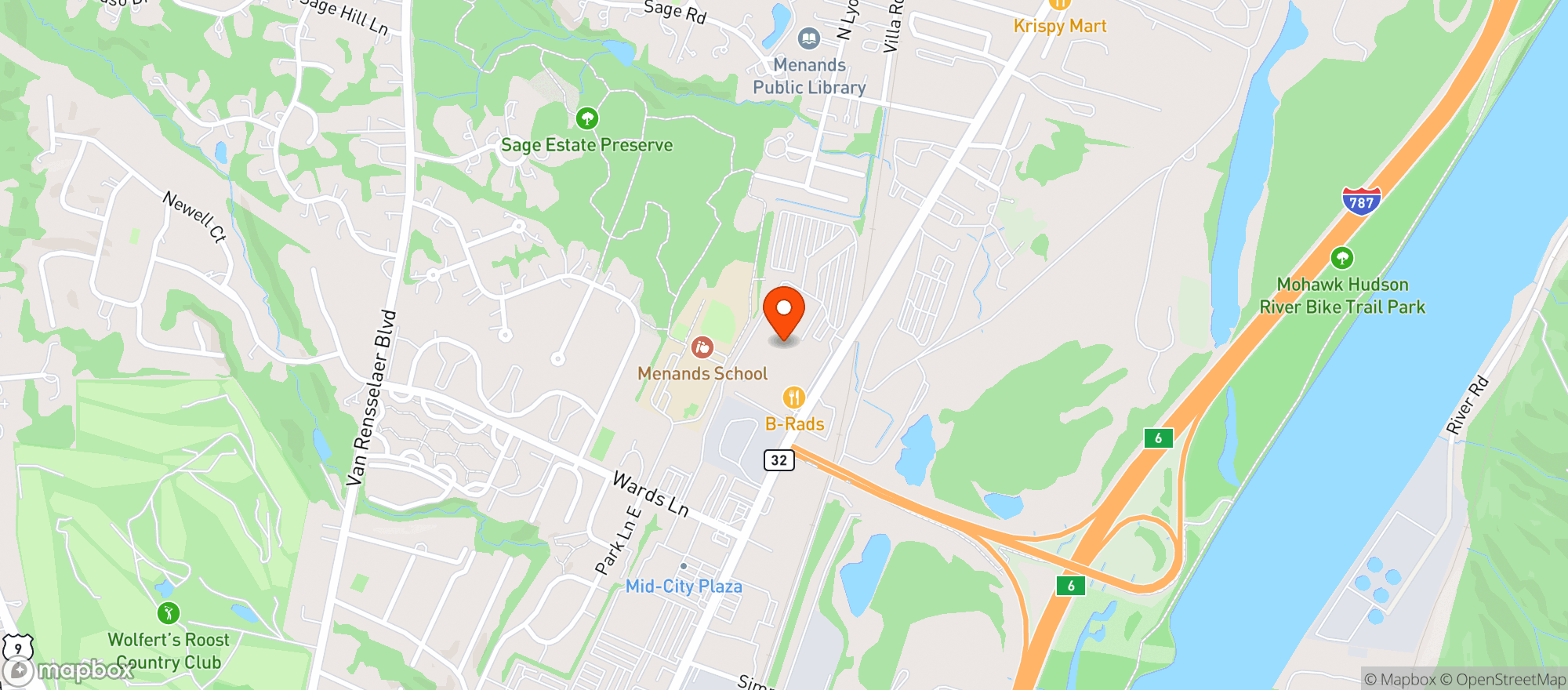 Map showing Small Packages