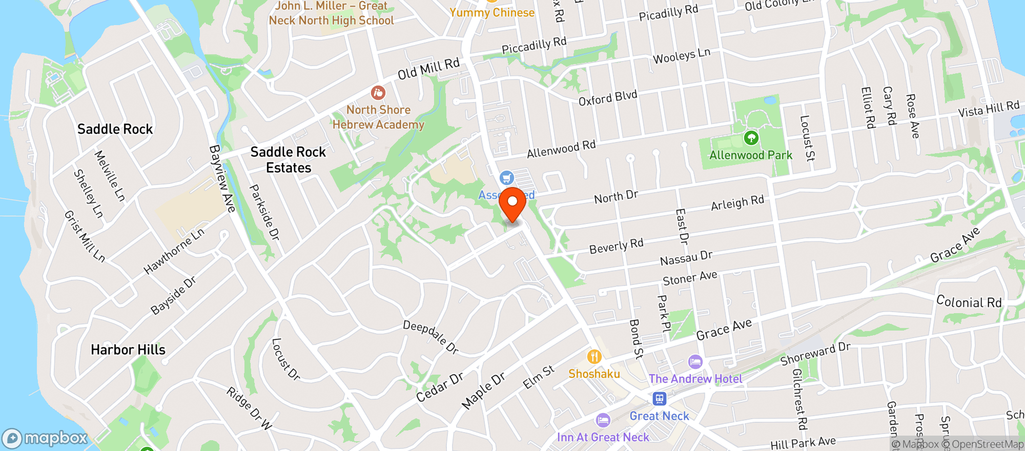 Map showing Grab And Go