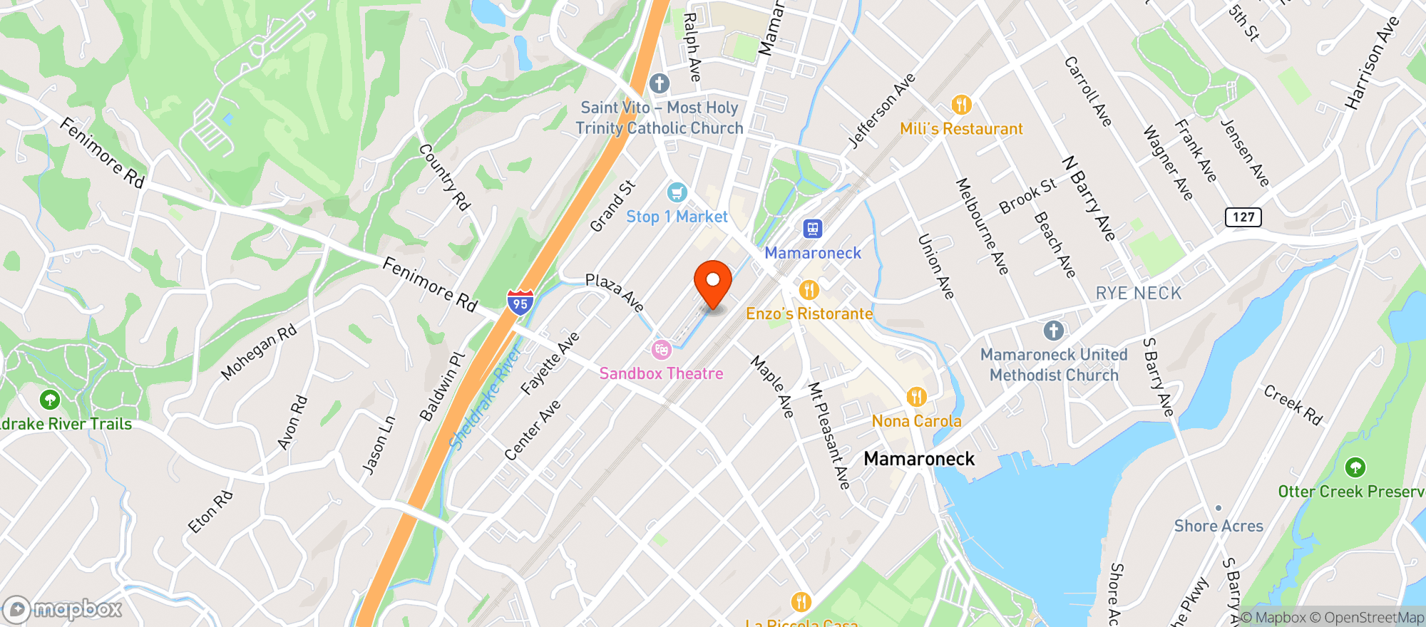 Map showing Marlowe Artisanal Ales